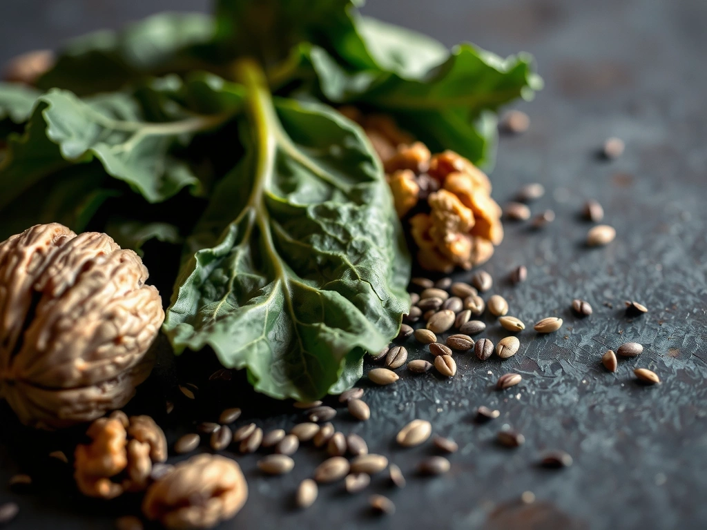 Close-up textuur van verse, onbewerkte ingrediënten